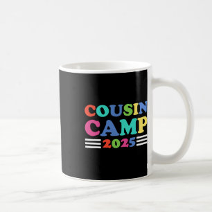 Cousin Camp 2025 Funny Summer Camping Family Coffee Mug
