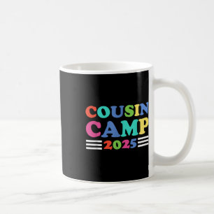 Cousin Camp 2025 Funny Summer Camping Family Coffee Mug