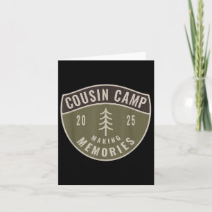 Cousin Camp 2025 Making Memories Summer Fun  Card