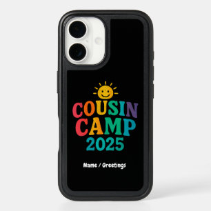 Cousin Camp 2025 Summer Vacation Fun Camping  iPhone 16 Case