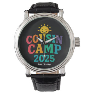 Cousin Camp 2025 Summer Vacation Fun Camping Watch