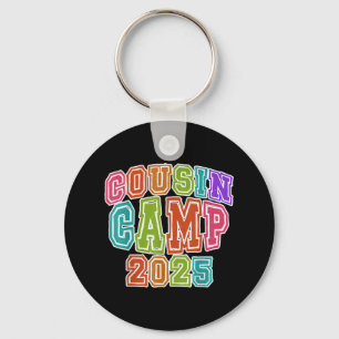 Cousin Camping Crew 2025 Spring Break Summer Trip Keychain