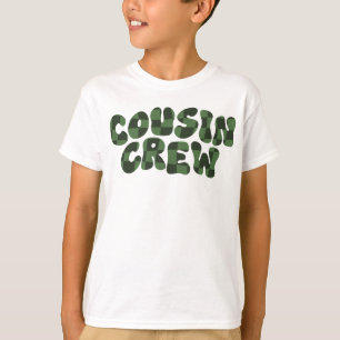 Cousin Cousins T Shirt Cute Kids Retro Cousin Crew
