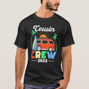 Cousin Crew 2022 Summer Vacation Beach Matching Fa T-Shirt
