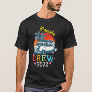 Cousin Crew 2022 Summer Vacation Beach Matching Fa T-Shirt