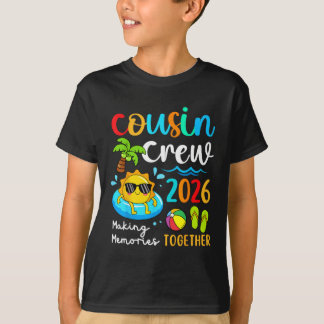 Cousin Crew 2026 Making Memories Together Summer T-Shirt