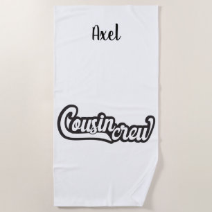 Cousin Crew Beach Towel
