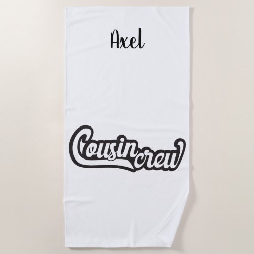 Cousin Crew Beach Towel