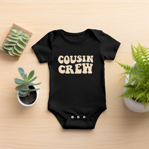 Cousin Crew  Beige Matching Family Baby Bodysuit