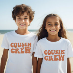 Cousin Crew | Brown Matching Family Kids Unisex T-Shirt