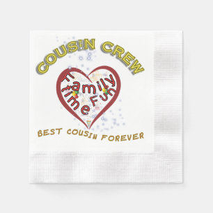 Cousin Crew Celebration Napkins