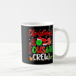 Cousin Crew Christmas 2025 Pjs Pajamas Xmas Family Coffee Mug