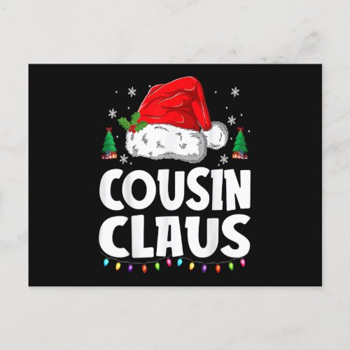 Cousin Crew Christmas Buffalo Red Plaid Pajamas X_ Postcard