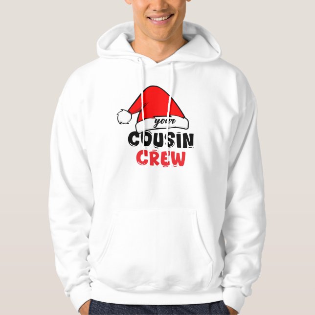 Cousin Crew Christmas Hoodie (Front)