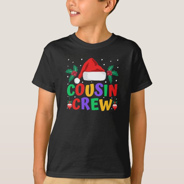 Cousin Crew Christmas T-Shirt (Front)