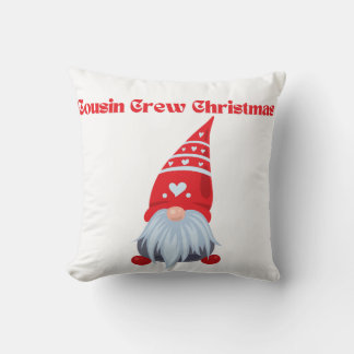 Cousin Crew Christmas Throw Pillow