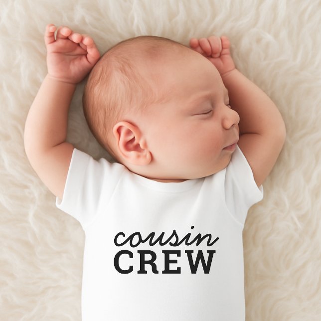 Cousin Crew | Cool Matching Family Baby Bodysuit (Creator Uploaded)