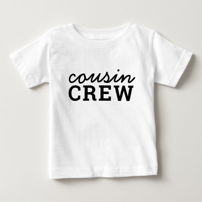 Cousin Crew | Cool Matching Family Baby T-Shirt (Front)
