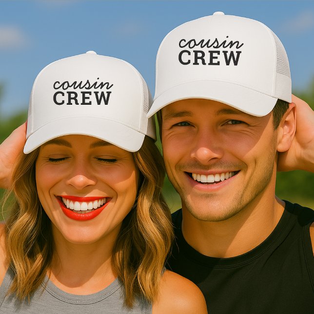 Cousin Crew | Cool Matching Family Trucker Hat (Creator Uploaded)