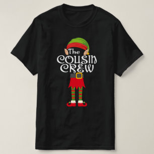 cousin crew elf family matching christmas T-Shirt