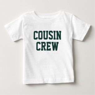 Cousin Crew Emerald Green Matching Kids Baby T-Shirt