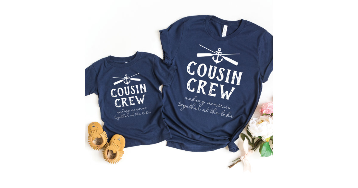 Cousin Crew Family Lake Vacation T-Shirt