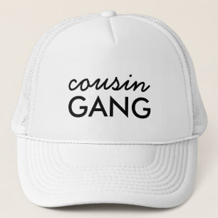 Cousin Crew Fun Matching Family Hat Design