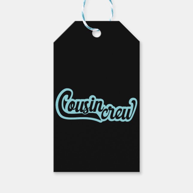 Cousin Crew Gift Tags (Front)