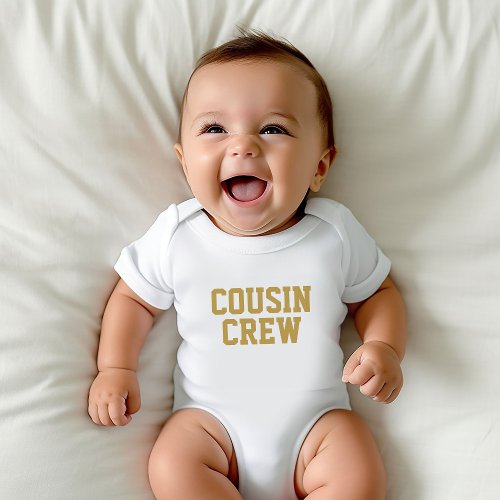 Cousin Crew  Gold Kids Baby Bodysuit