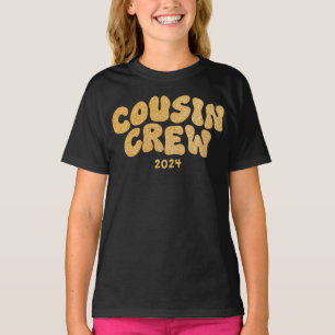 Cousin Crew Gold Matching Cousin Family Reunion T-Shirt