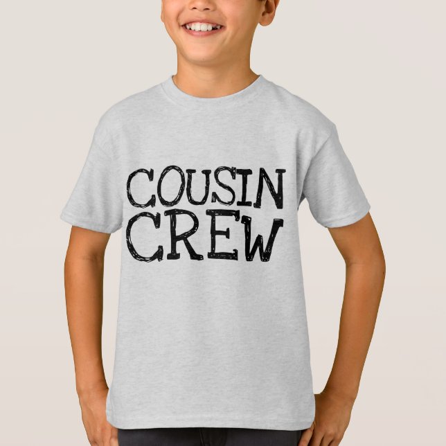 COUSIN CREW KIDS T-SHIRTS (Front)