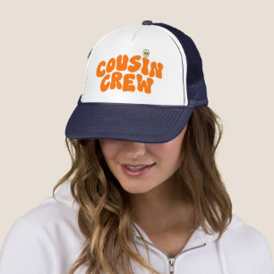 Cousin Crew Matching Family Reunion Halloween Trucker Hat