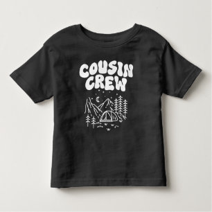 Cousin Crew Matching Family Reunion Summer Camp Toddler T-shirt