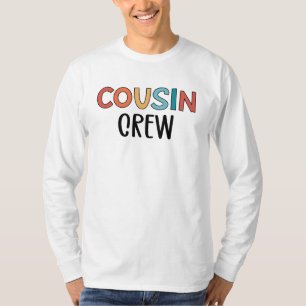 Cousin Crew Matching Retro Family Cousin Squad T-Shirt