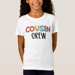 Cousin Crew Matching Retro Family Cousin Squad T-Shirt
