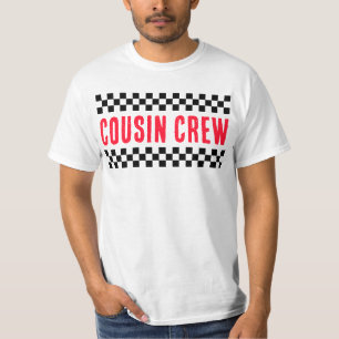 Cousin Crew Matching Retro Family Reunion T-Shirt
