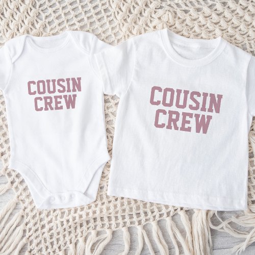 Cousin Crew  Mauve Kids Baby T_Shirt