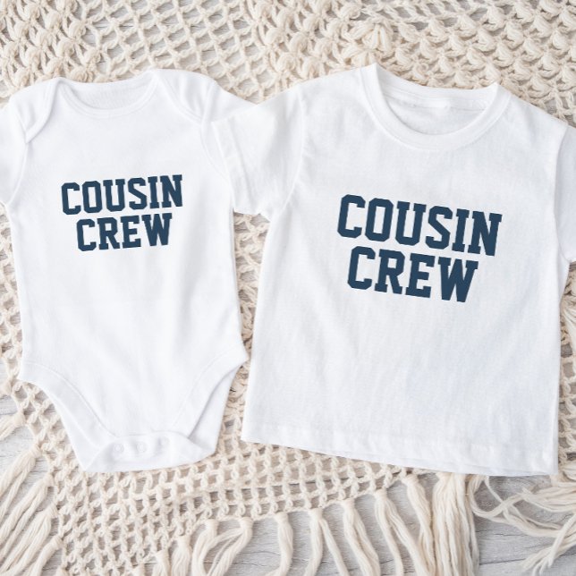 Cousin Crew | Navy Kids Baby T-Shirt (Creator Uploaded)