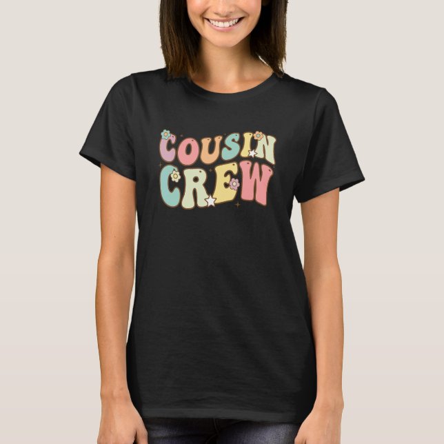 Cousin Crew Pajamas Kids Girls Toddler Matching T-Shirt (Front)