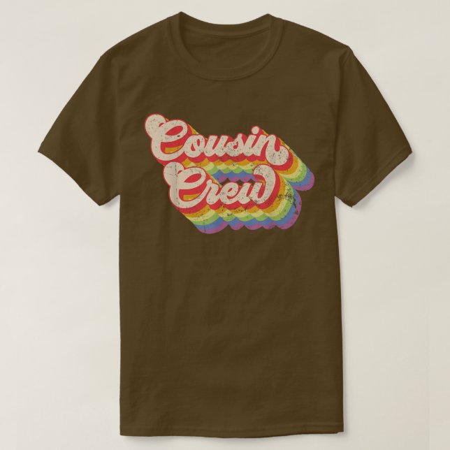 Cousin Crew Pajamas s For Kids Family Vacation 202 T-Shirt (Design Front)