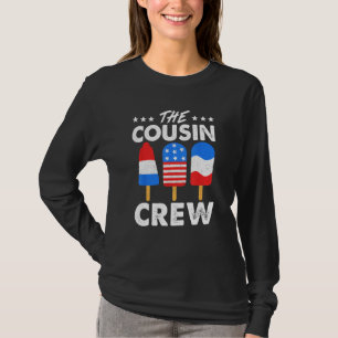 Cousin Crew Patriotic American Family Matching T-Shirt