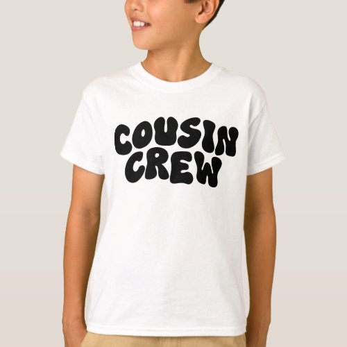 Cousin Crew  Retro Matching Cousin Family Reunion T_Shirt