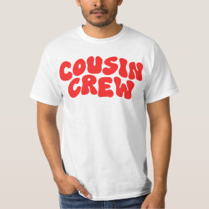 Cousin Crew   Retro Matching Cousin Family Reunion T-Shirt