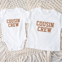 Cousin Crew | Rust Kids Baby T-Shirt
