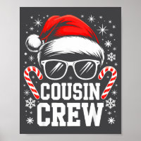 Cousin Crew Shirt Adults Kids Matching Christmas G
