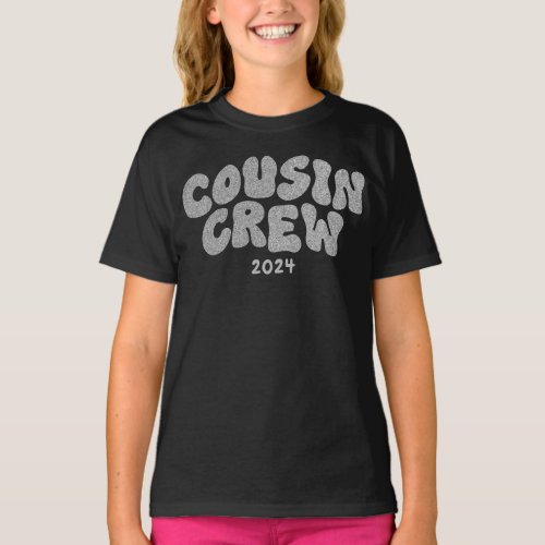 Cousin Crew Silver Matching Cousin Family Reunion T_Shirt