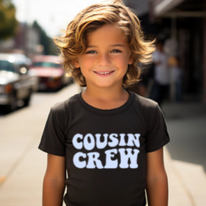 Cousin Crew | Sky Blue Matching Family Unisex Kids T-Shirt
