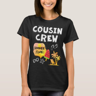 Cousin Crew Summer Vacation Beach Matching Family T-Shirt