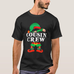 Cousin Crew - Team ELF Cute Christmas Family Match T-Shirt