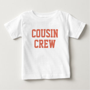 Cousin Crew   Terracotta Matching Kids Baby T-Shirt